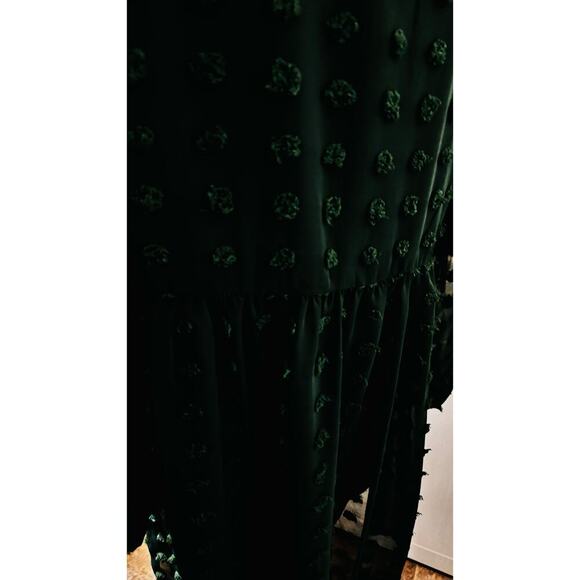 Kirundo NWT Womens Dress Size M Empire Waist 70s Retro Whimscagoth  Retro Sheer - Picture 6 of 15